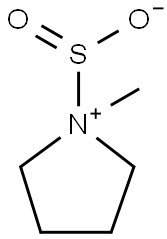 二酸化硫黄1-メチルピロリジン付加物 化学構造式