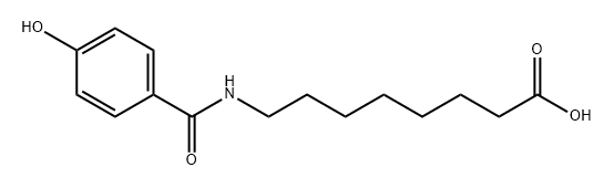 8-(4-Hydroxybenzamido)octanoic acid Structure