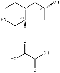 (7R,8aS)-octahydropyrrolo[1,2-a]piperazin-7-o oxalic acid, 2101775-04-4, 结构式