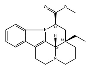 デオキシビンカミン 化学構造式