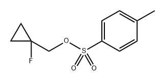 (1-氟环丙基)4-甲基苯磺酸甲酯,2104019-74-9,结构式
