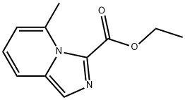 5-甲基咪唑并[1,5-A]吡啶-3-甲酸乙酯, 2107406-21-1, 结构式