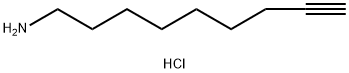 非8-炔-1-胺盐酸盐, 2108912-29-2, 结构式