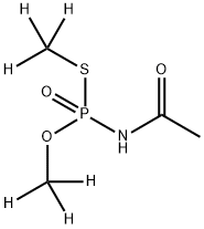 アセフェート-D6 化学構造式