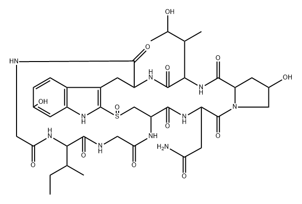 gamma-amanitin Structure