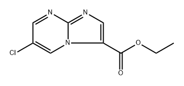 ethyl 6-chloroimidazo[1,2-a]pyrimidine-3-carboxylate Structure