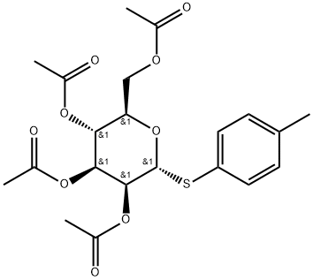 4-METHYLPHENYL 2,3,4,6-TETRA-O-ACETYL-1-THIO-Α-D-MANNOPYRANOSIDE 4-甲基苯基2,3,4,6-四-O-乙酰基-1-硫代-Α-D-吡喃甘露糖苷, 211801-79-5, 结构式