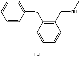 N-Methyl-N-(2-phenoxybenzyl)amine hydrochloride Structure