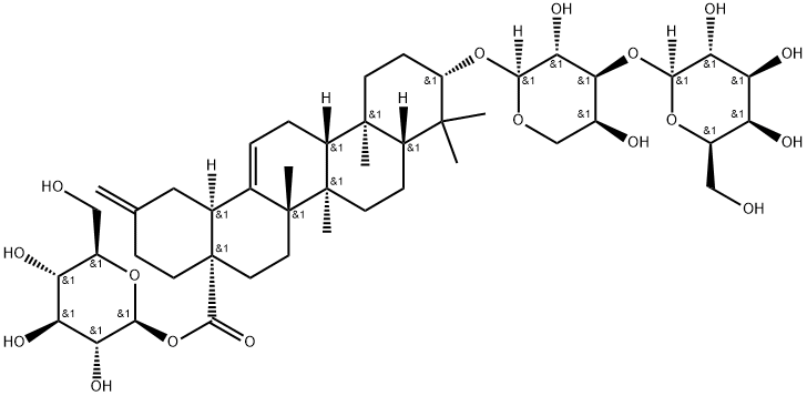 ヌジカウシンA 化学構造式