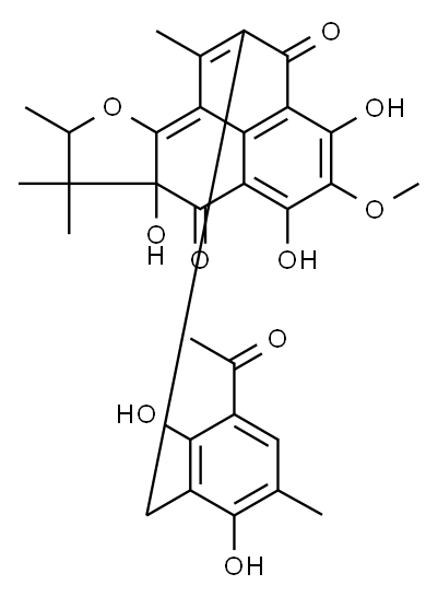 江良布醇 B, 212068-90-1, 结构式