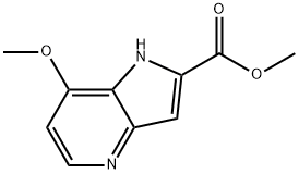 methyl 7-methoxy-1H-pyrrolo[3,2-b]pyridine-2-carboxylate|