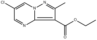 ethyl 6-chloro-2-methylpyrazolo[1,5-a]pyrimidine-3-carboxylate,2122568-34-5,结构式
