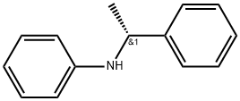Benzenemethanamine, α-methyl-N-phenyl-, (αR)- Structure