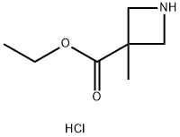 ethyl 3-methylazetidine-3-carboxylate hydrochloride Structure