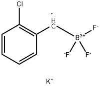 (2-氯苄基)三氟硼酸钾, 2126821-80-3, 结构式