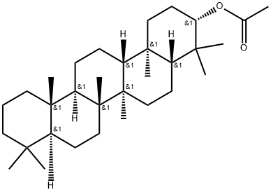 Tetrahymanol acetate Struktur