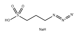 1-Propanesulfonic acid, 3-azido-, sodium salt (1:1) Structure