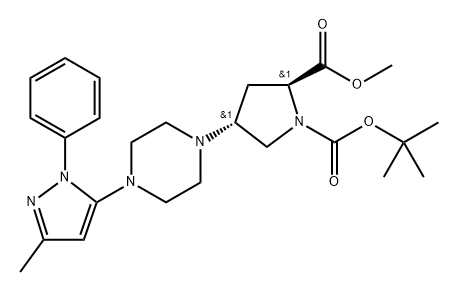 Teneligliptin Impurity 11 Structure