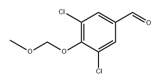 3,5-Dichloro-4-(methoxymethoxy)benzaldehyde Structure