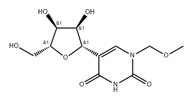 N1-Ethoxymethyl pseudouridine Struktur