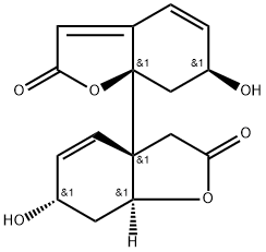 Glochidiolide 结构式