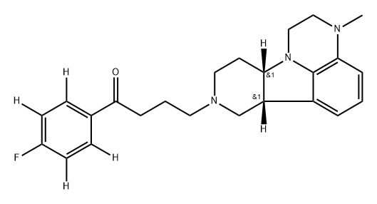 2135466-52-1 1-Butanone, 1-(4-fluorophenyl-2,3,5,6-d4)-4-[(6bR,10aS)-2,3,6b,9,10,10a-hexahydro-3-methyl-1H-pyrido[3',4':4,5]pyrrolo[1,2,3-de]quinoxalin-8(7H)-yl]-