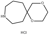 1,4-Dioxa-9-azaspiro[5.6]dodecane, hydrochloride (1:1) Structure