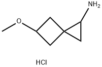 5-methoxyspiro[2.3]hexan-1-amine hydrochloride Structure
