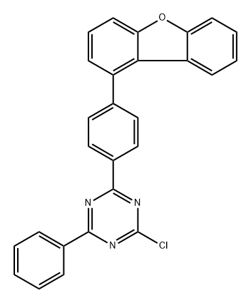 2137919-56-1 2-氯-4-(4-(二苯并[B,D]呋喃-1-基)苯基)-6-苯基-1,3,5-三嗪