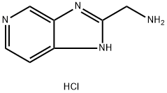 (3H-咪唑并[4,5-C]吡啶-2-基)甲胺二盐酸盐, 2140316-34-1, 结构式