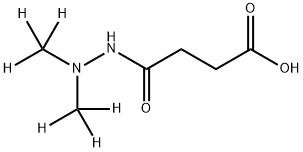 Daminozide D6 (dimethyl D6) Structure