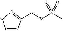 3-Isoxazolemethanol, 3-methanesulfonate Structure