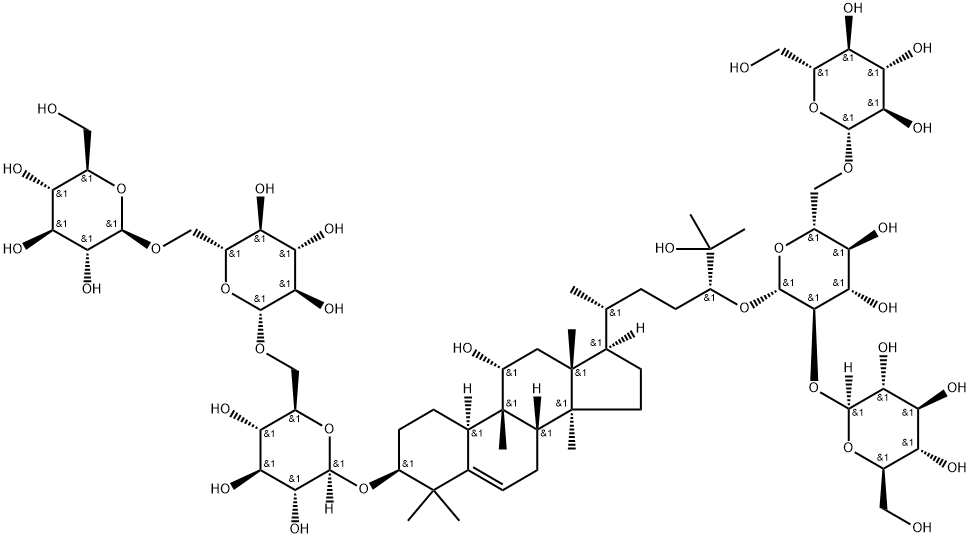 罗汉果皂苷VI A, 2146088-13-1, 结构式