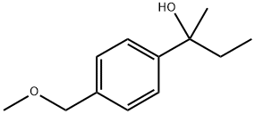 2-(4-(methoxymethyl)phenyl)butan-2-ol Structure