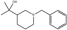 2-(1-苄基哌啶-3-基)-2-丙醇,2-(1-苄基哌啶-3-基)丙醇,2-(1-苄基哌啶-3-基)丙-2-醇,N-苄基-3-哌啶基异丙醇 结构式
