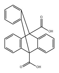 9,10[1',2']-Benzenoanthracene-9,10-dicarboxylic acid Structure