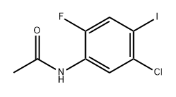 N-(5-chloro-2-fluoro-4-iodo-phenyl)acetamide Structure