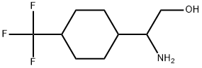 Cyclohexaneethanol, β-amino-4-(trifluoromethyl)- Structure