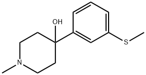 1-methyl-4-(3-(methylthio)phenyl)piperidin-4-ol|