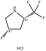 2171224-01-2 (2S,4S)-4-FLUORO-2-(TRIFLUOROMETHYL)PYRROLIDINE HYDROCHLORIDE