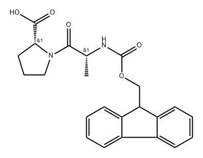 (((9H-芴-9-基)甲氧基)羰基)-D-丙氨酰-D-丙氨酸, 2171261-19-9, 结构式
