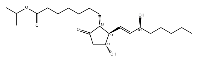 Prostaglandin E1 Impurity 4 Structure