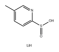 Lithium(1+) ion 5-methylpyridine-2-sulfinate 结构式
