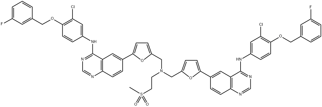 Lapatinib Impurity 4, 2172855-57-9, 结构式