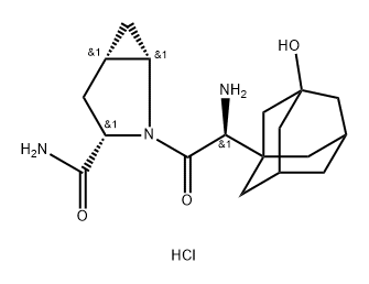 Saxagliptin Impurity 15 HCl Structure