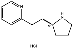 2-{2-[(2R)-pyrrolidin-2-yl]ethyl}pyridine dihydrochloride 结构式