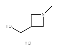 (1-甲基-3-氮杂环丁基)甲醇盐酸盐,2174002-18-5,结构式