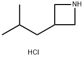 Azetidine, 3-(2-methylpropyl)-, hydrochloride (1:1) Structure