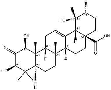 1-Hydroxy-2-oxopomolic acid Structure
