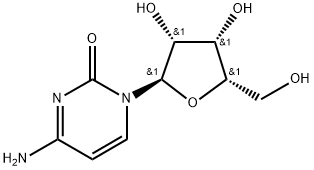 2(1H)-Pyrimidinone, 4-amino-1-α-L-lyxofuranosyl- Struktur